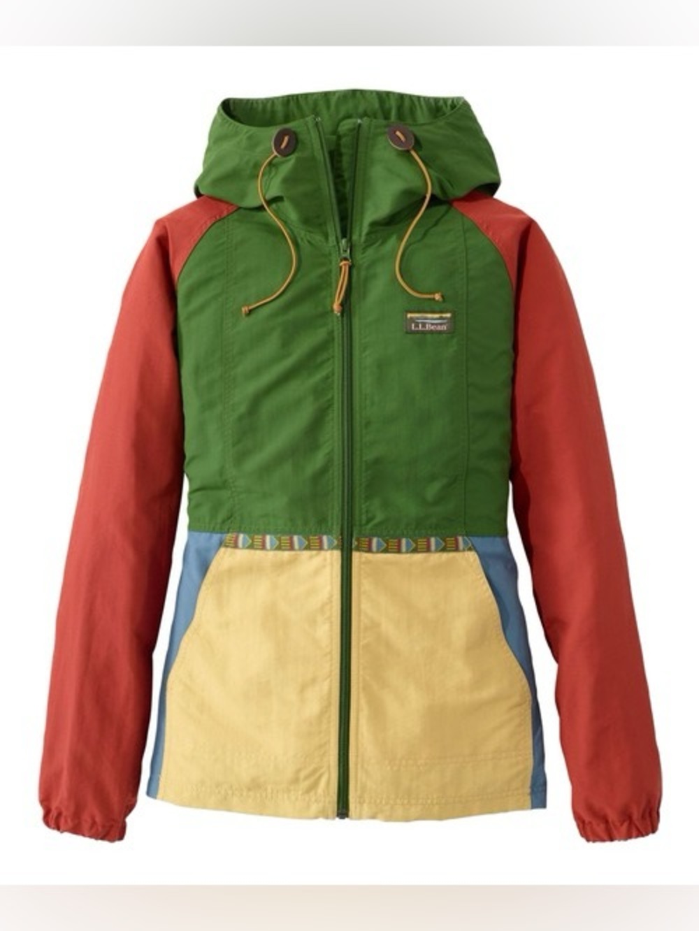 L.L.Bean Women's Mountain Classic Anorak Pullover. XXS.